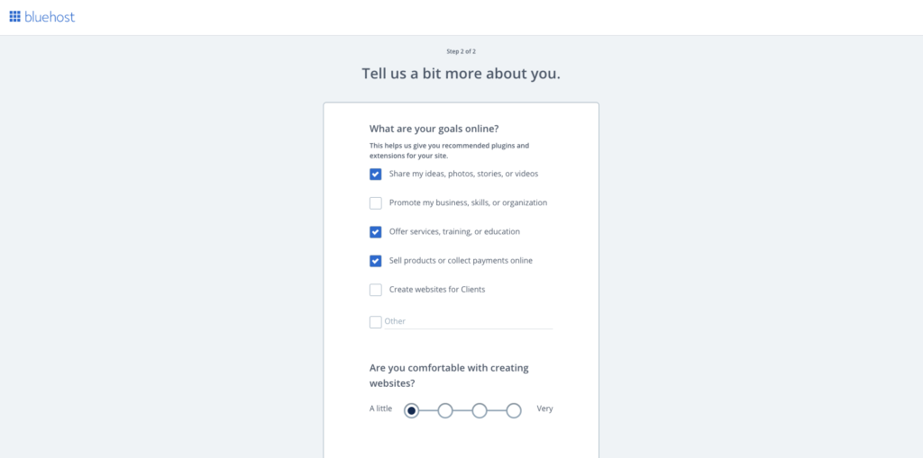 setting up your blog